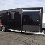 RV Door with screen and window (Curb side front quarter)
